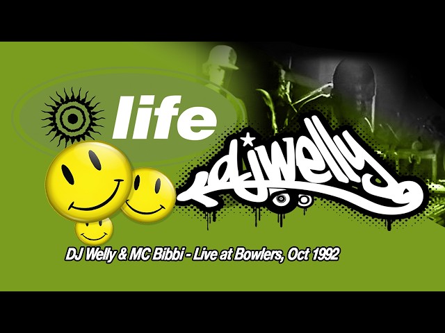 DJ Welly & MC BIbbi - Live at Bowlers October 1992