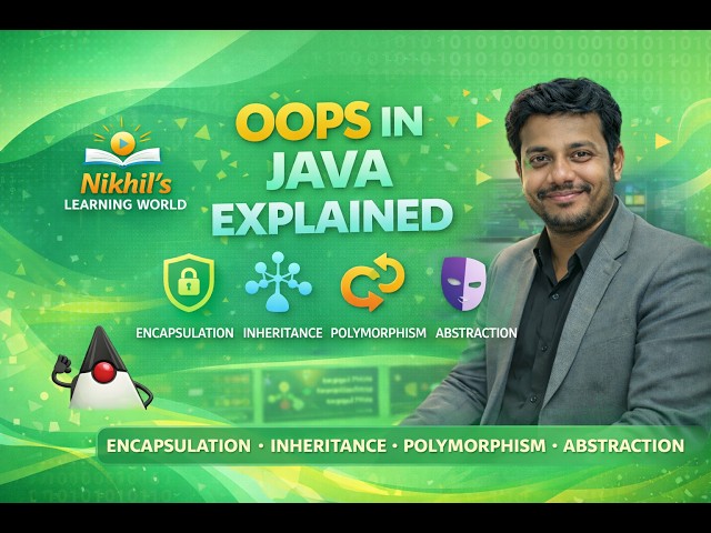 Java OOPs Tutorial 🚀 | Object-Oriented Programming Explained with Examples