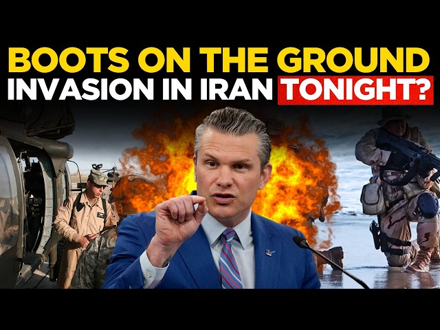 LIVE: Is America Preparing Ground Troops For Iran? | US Military Build-Up | Pete Hegseth LIVE