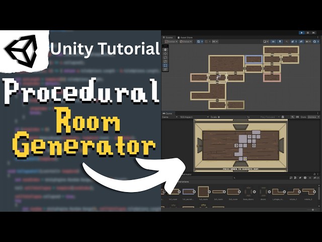 Binding of Isaac Style Room Generator in Unity [Full Tutorial]