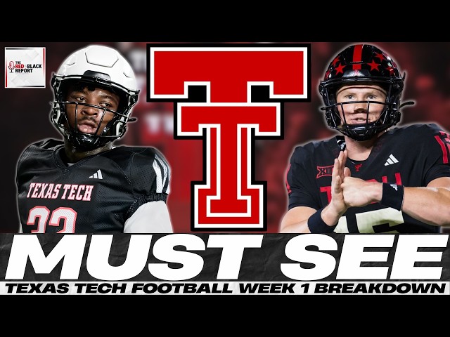 MUST-SEE From Red Raiders vs. ACU | Will Hammond Responds To Doubters 👀 | Texas Tech Football Update