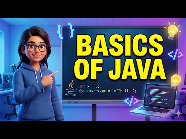Learn Java from Scratch | Java Introduction for Beginners