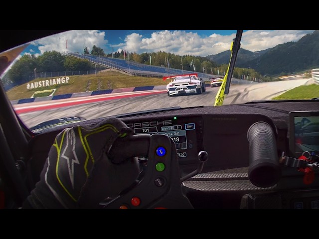 Drivers Eye at Red Bull Ring in a Porsche 911 GT3 R (992)