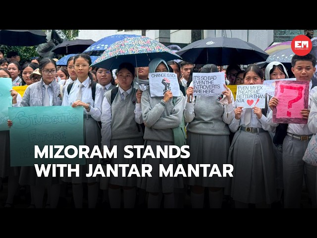 Mizoram stands in solidarity with Jantar Mantar protesters