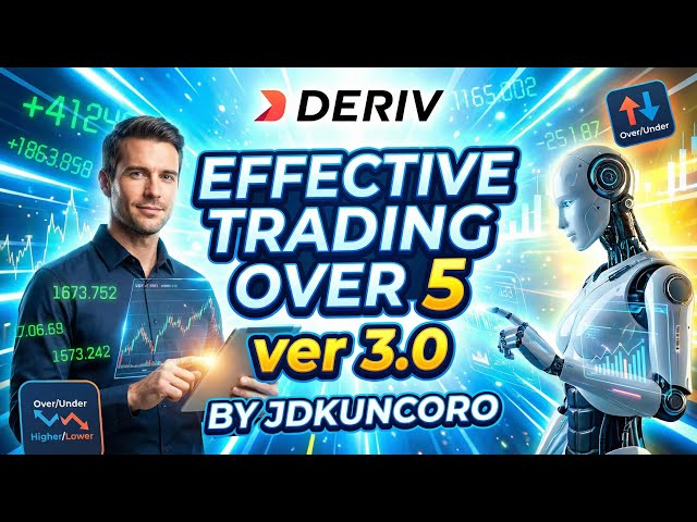 [ver 3.0] EFFECTIVE TRADING OVER 5 BY JDKUNCORO | DERIV FREE BOT