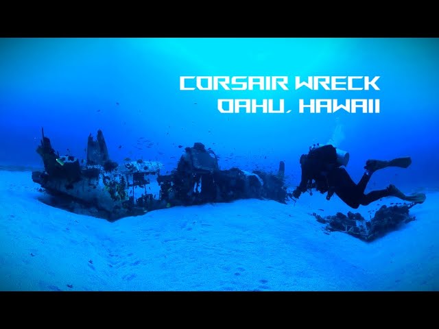 Oahu Corsair Wreck with 360 Bubble Deep