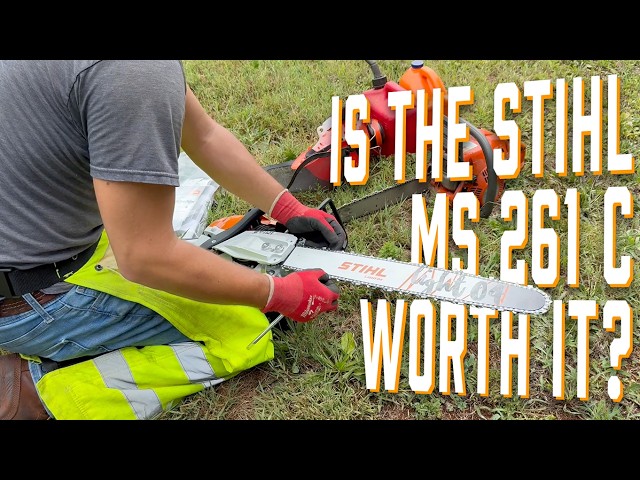 STIHL MS 261 C-M in Action – Cutting Test & Review