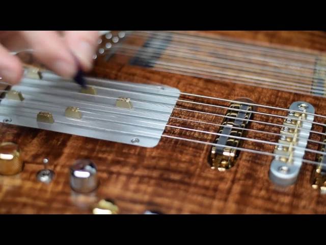 Tuning Demonstration | Harmonic Bridge with Sliding Saddles by New Complexity