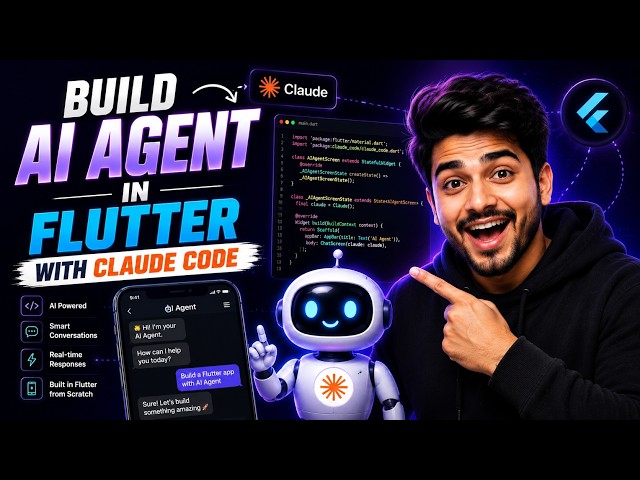 Build AI Agent in Flutter with Claude Code - 2026