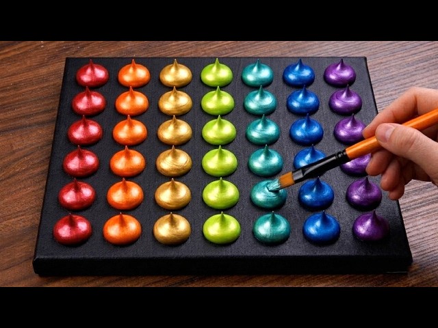 [1529] 🌛Relaxing Painting for Peace of Mind｜Acrylic Painting For Beginners Stpe By Step