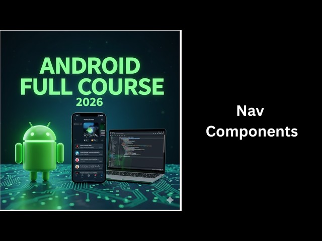 (549) Navigation Components in Android | Kotlin & Android Jetpack Tutorial