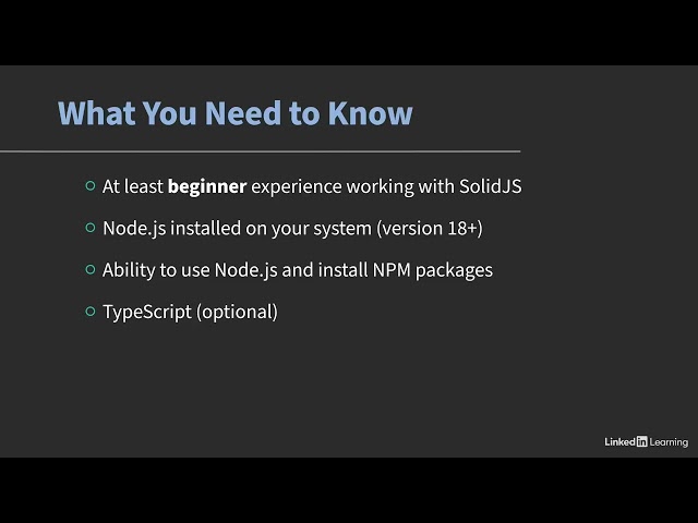 02  What you need to know