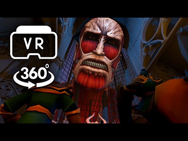 360 VIDEO 4K - Attack On Titan VR