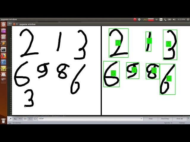 RealTime-DigitRecognition || Multiple digits || Opencv
