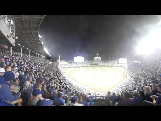 VR 360: Fans Cheering at Wrigley