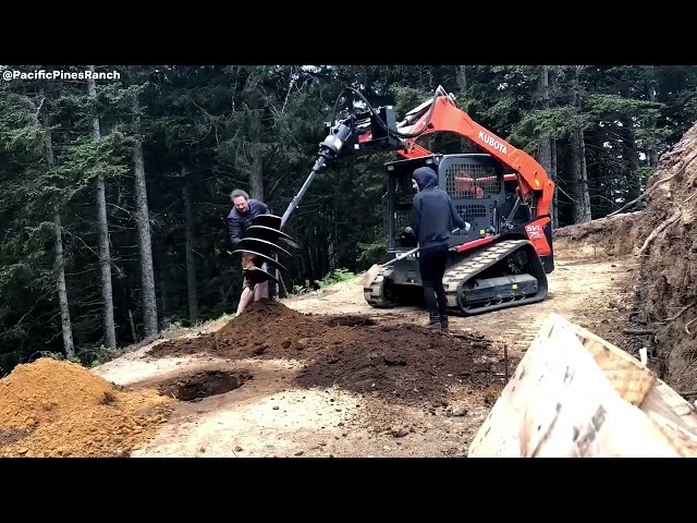 This guy is building an amazing container house for his family! 😱From start to finish!