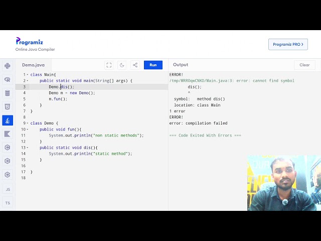 Static Key Word In Java