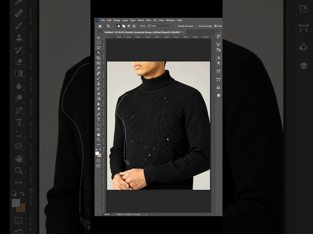 🧼 Remove Stains from Sweaters in Photoshop 2026 ⚡
