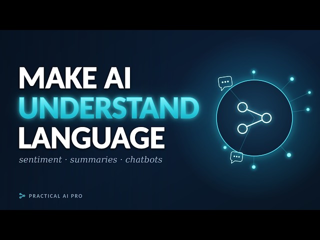 Natural Language Processing : Sentiment Analysis, Summarization & Chatbots (Python)