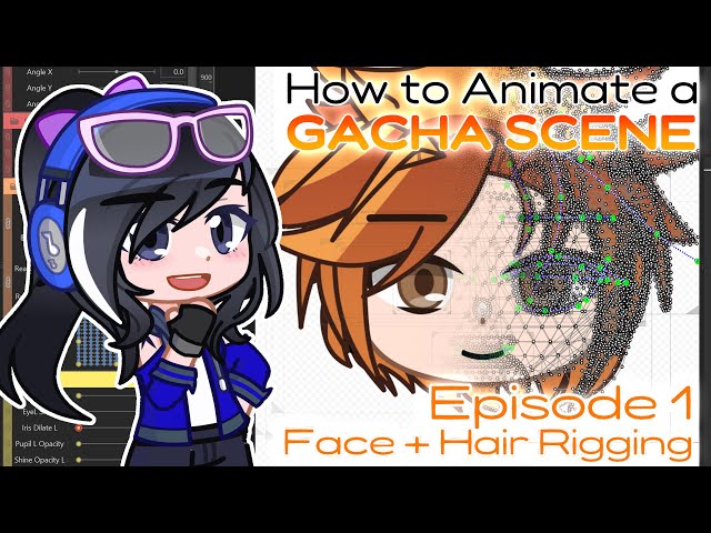 💎How To Animate A Gacha Scene: Live2D Tutorial Series | EP 1: Face + Hair Rigging