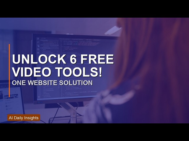 Unlock 6 FREE Video Tools in One Website! #Shorts