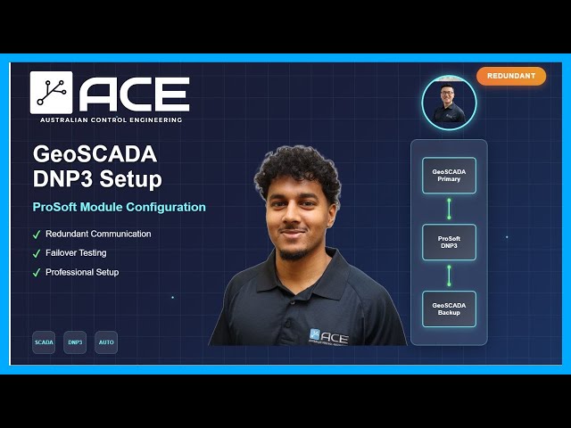 DNP3 Communication Link Demo & Failover Testing | GeoSCADA to ProSoft Module