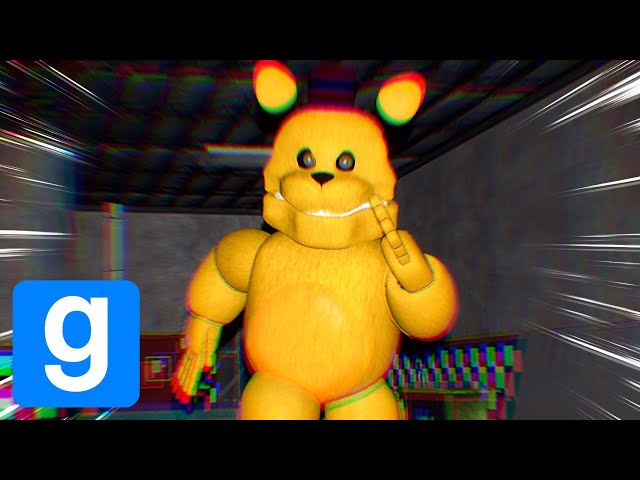 SPRINTING FREDBEAR is TERRIFYING... | Gmod Hide & Seek