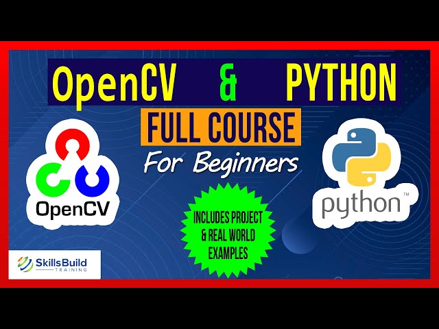 🔥 OpenCV with Python Full Course Including Project