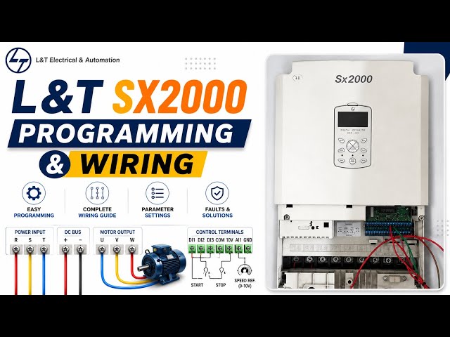L&T SX2000 Programming and Wiring | Full explanation in simple terms |