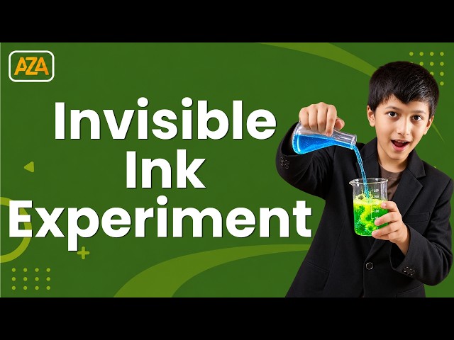 How Spies Wrote Secret Messages — Invisible Ink Experiment for Kids