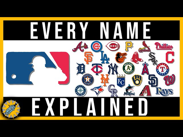 How It Was Named | MLB Teams