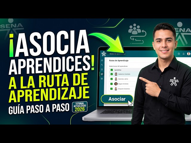 ¿COMO ASOCIAR APRENDICES A LA RUTA DE APRENDIZAJE en SOFIA PLUS?