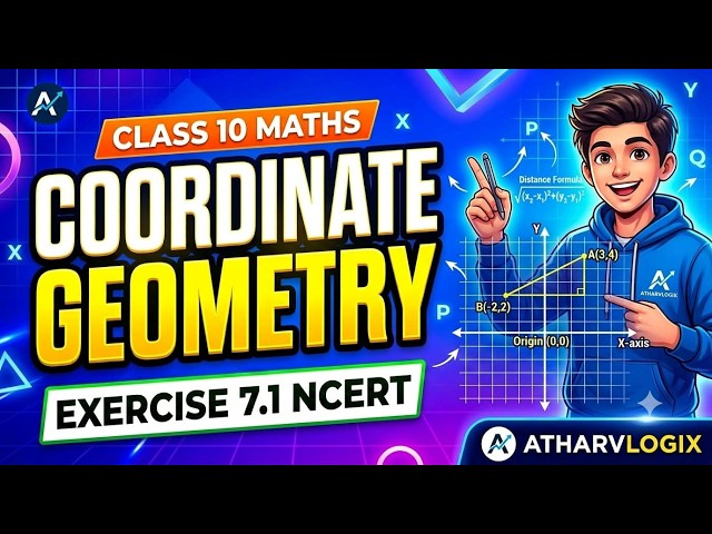 COORDINATE GEOMETRY EXERCISE -7.1 | COMPLETE IN ONE SHOT | CLASS 10 | NCERT | CBSE