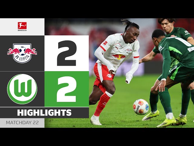 Gruda Secures The Draw! | RB LEIPZIG - VFL WOLFSBURG | Highlights | Matchday 22 – Bundesliga 2025/26