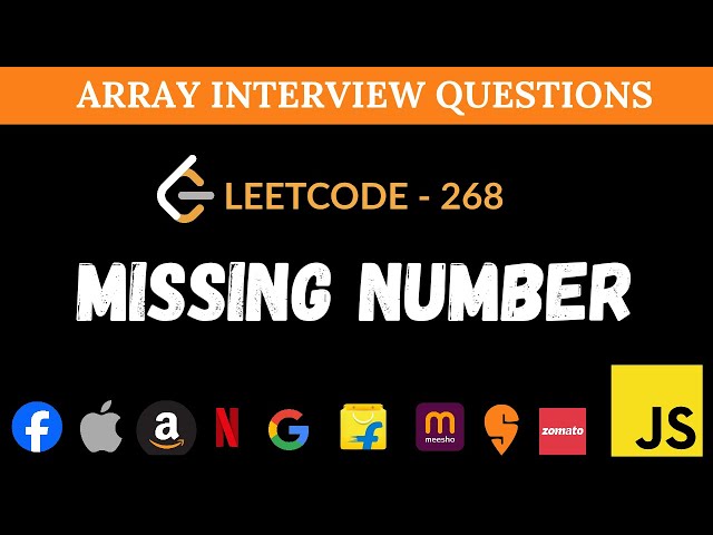 Missing Number - Leetcode 268 | JavaScript Solution Explained