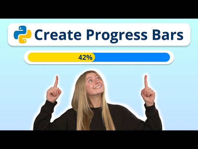 Create Python Progress Bars with tqdm (💻 Example Code Included!)