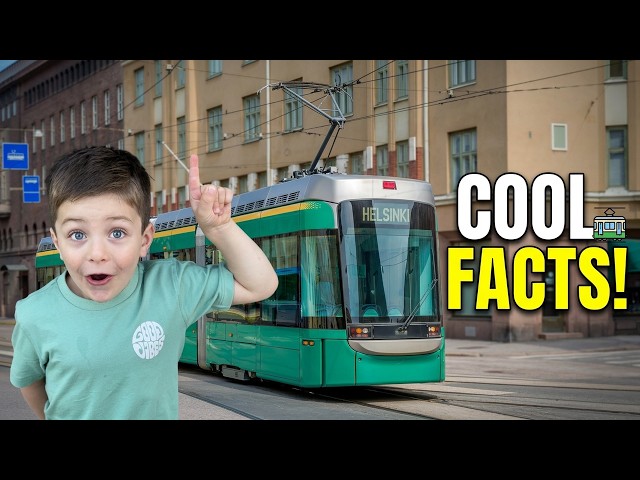 What is a TRAM? 🚊 Train Video for Kids | Trains for Toddlers 🚃 Mode of Transport
