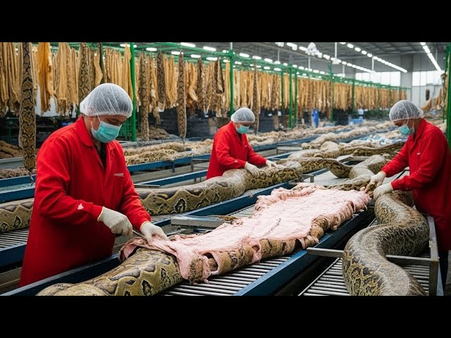 Inside Snake Factory – Full Process How Luxury Goods Are Made