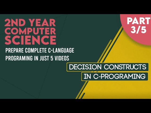 2nd year Computer Chapter 11 Programs | class 12 computer science c programming part 3/5