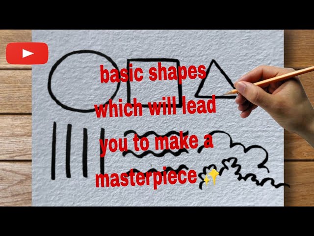 *Drawing Basics: Learn Basic Shapes Step by Step for Beginners*