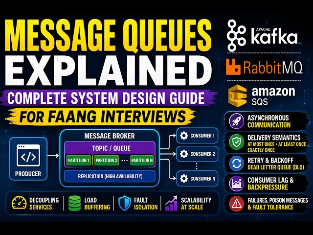 31. Message Queues Explained I HLD