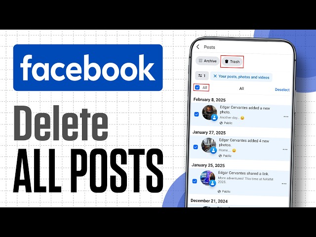 How To Delete All Posts on Facebook | Easy and Fast!