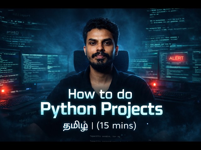 From Idea to GitHub 🚀 Python Project Complete Tutorial in Tamil (Step-by-Step)