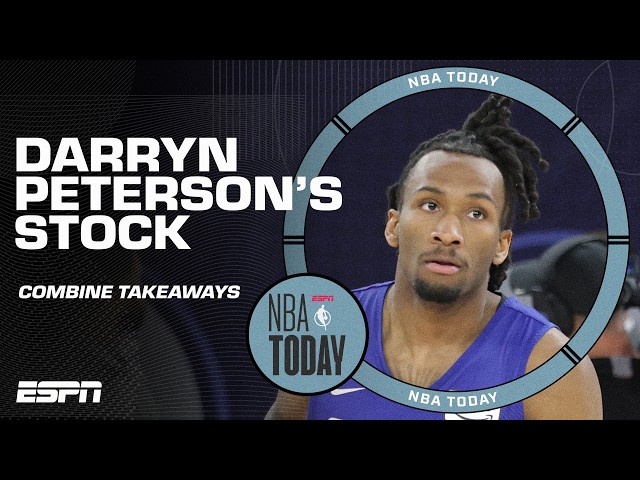 How Darryn Peterson's stock is impacted by his NBA Draft Combine performance | NBA Today