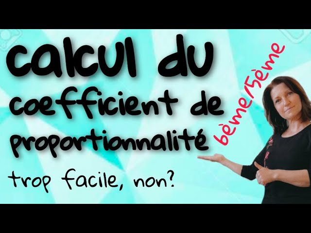 Proportionality. How to calculate the coefficient of proportionality. Middle school. 6th/5th grad...