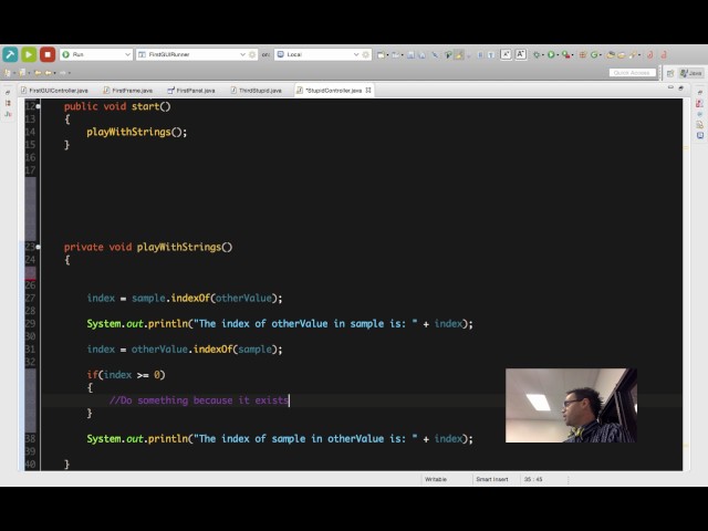 Java String Methods: Using indexOf