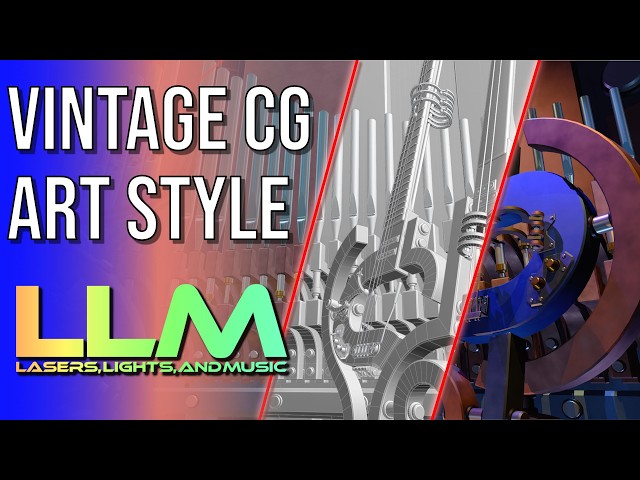 Vintage CG Art Style Breakdown