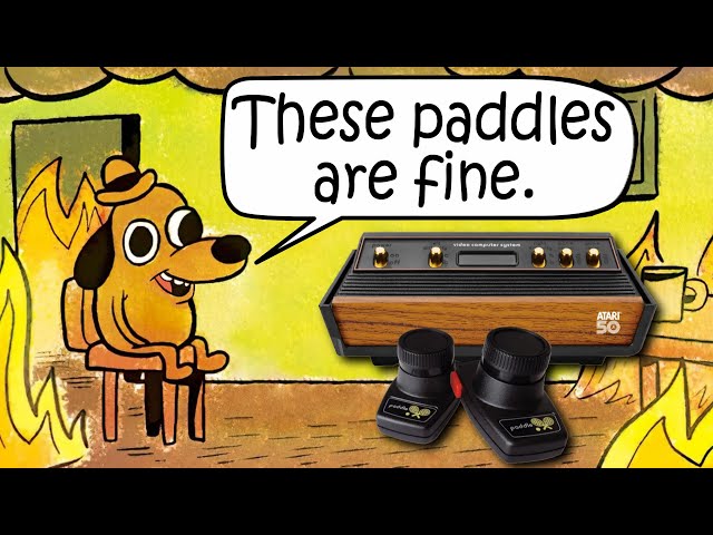 Paddle Problems on the Atari 50th Anniversary Flashback Gold from AtGames?