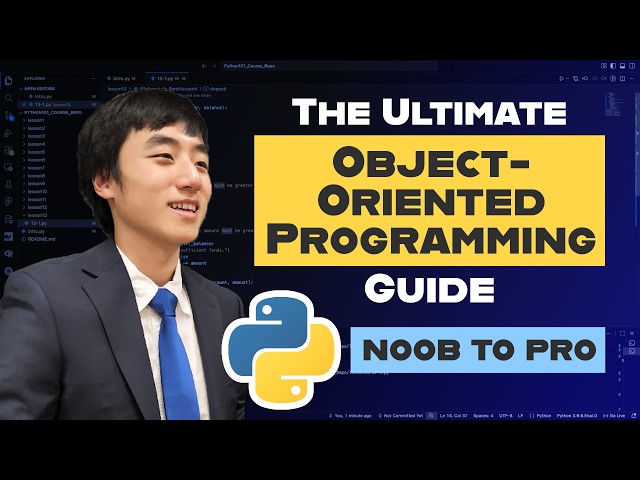 Object Oriented Programming (OOP) in Python | Full Beginner Crash Course