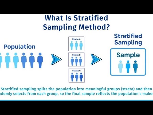 Stratafied sampling statistics #economics #commerce 